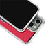 University of Mississippi Ole Miss Logo Red iPhone 13 Pro Max Clear Case